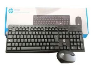 Clavier AZERTY et Souris Sans Fil HP Wireless Combo CS700