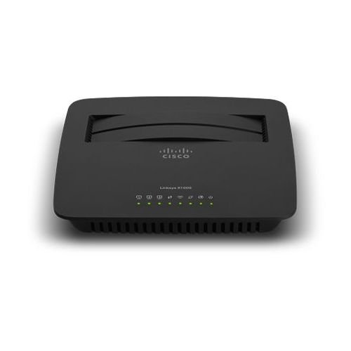 Routeur sans fil Linksys X1000 N300 avec modem ADSL 2+