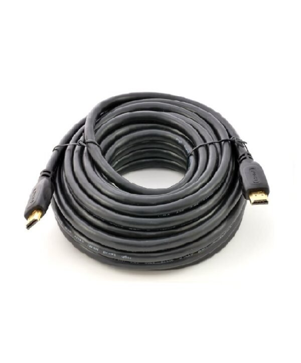 CÂBLE HDMI LIGHTNINGCELL 10M MÈTRE PLAQUÉ OR