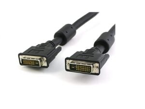 Câble DVI – Câbles DVI (20 m, DVI-D, DVI-D, Mâle, mâle, Or)