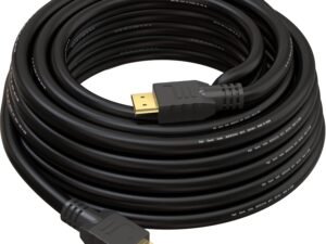 CÂBLE HDMI LIGHTNINGCELL 10M MÈTRE PLAQUÉ OR