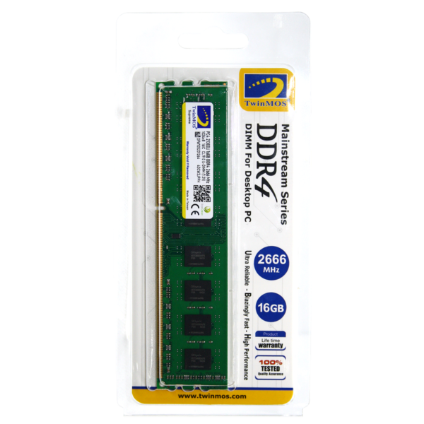 Barrette Ram DDR4 2666MHz U-DIMM pour ordinateur de bureau