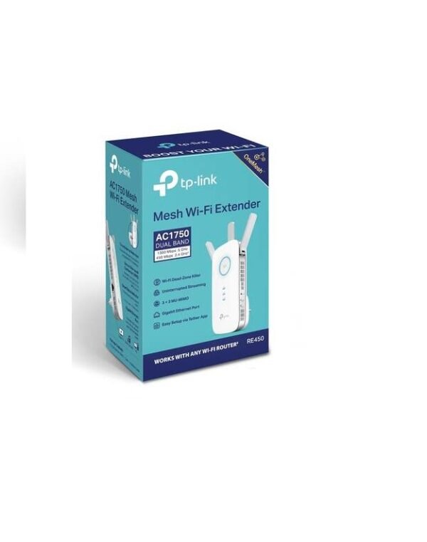 Répéteur WiFi / Point d'accès WiFi 5 bi-bande (AC1750 Mbps)