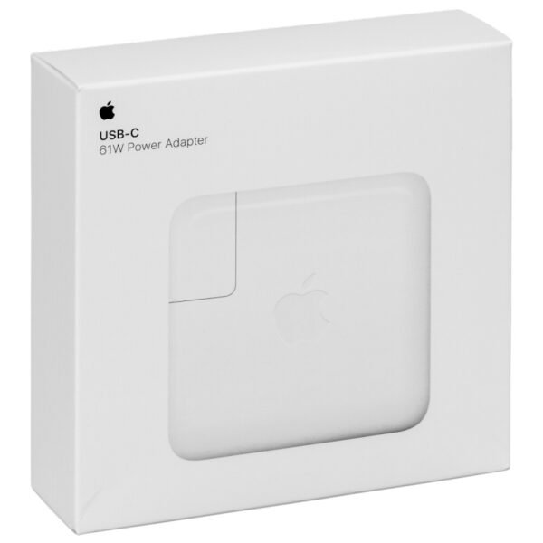 Ce chargeur MacBook USB-C 61 W est spécialement conçu pour les Macbook Pro 13″ dotés de ports Thunderbolt 3 (USB-C). Composé d’un adaptateur secteur USB-C de 61 W et d’un câble de charge USB-C, il présente les mêmes performances de charge que celui d’origine : une charge rapide tout en sécurité à la maison comme au bureau !