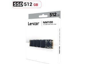 Disque SSD 512 Go - Lexar NM100 M.2 2280 SATA III – Image 1