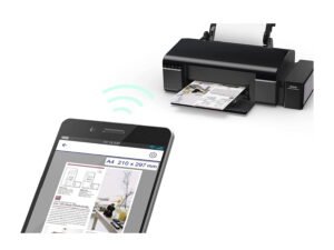 Epson L805 Photo imprimante A4 à 6 couleurs, Réservoir d'encre intégré, Wi-Fi, USB, coût à la photo ultra faible – Image 3