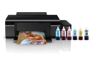 Epson L805 Photo imprimante A4 à 6 couleurs, Réservoir d'encre intégré, Wi-Fi, USB, coût à la photo ultra faible – Image 7