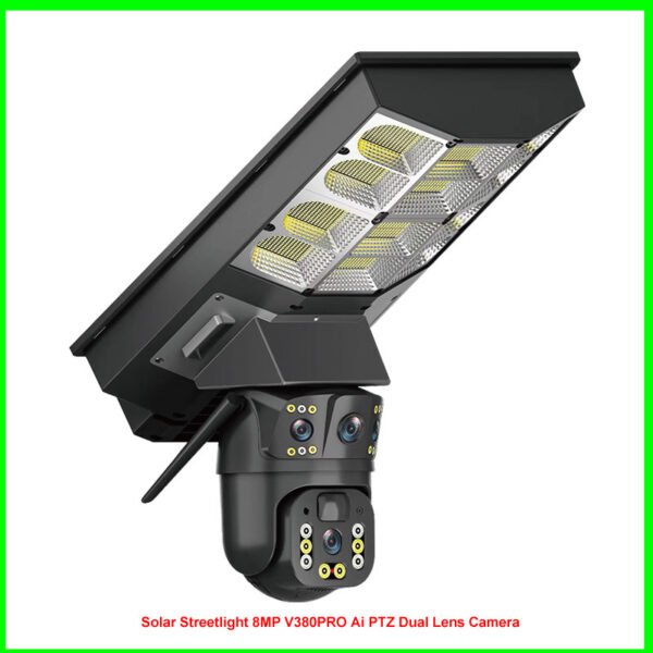 Street light Solar two Camera